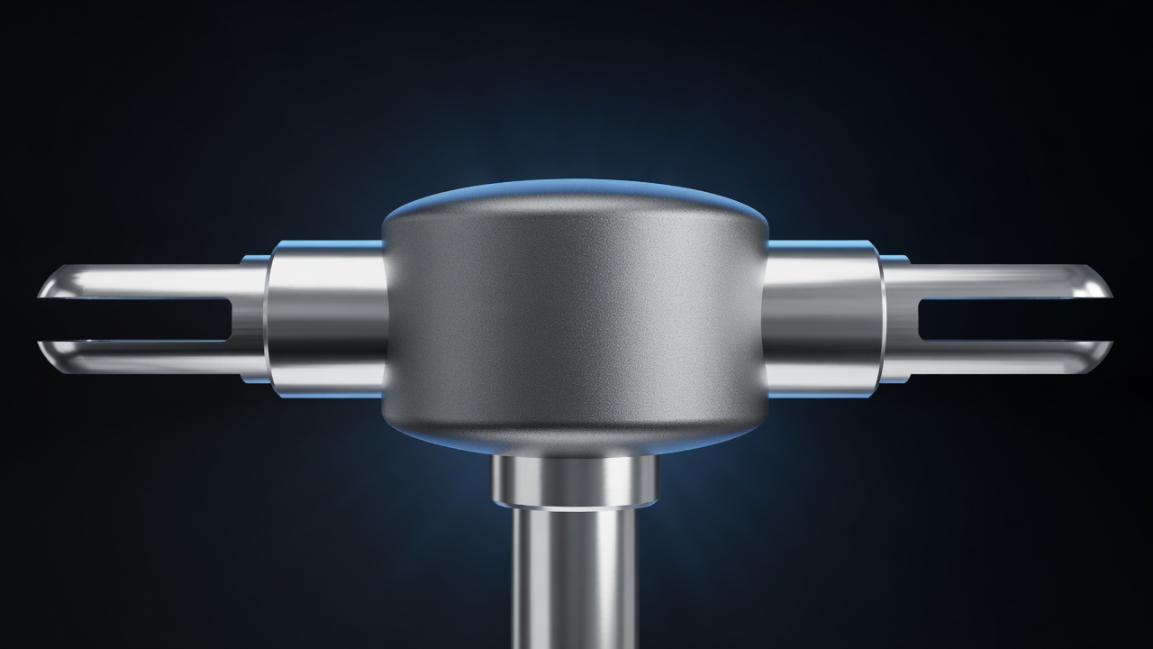 SCOPIC rotor hub, side view...