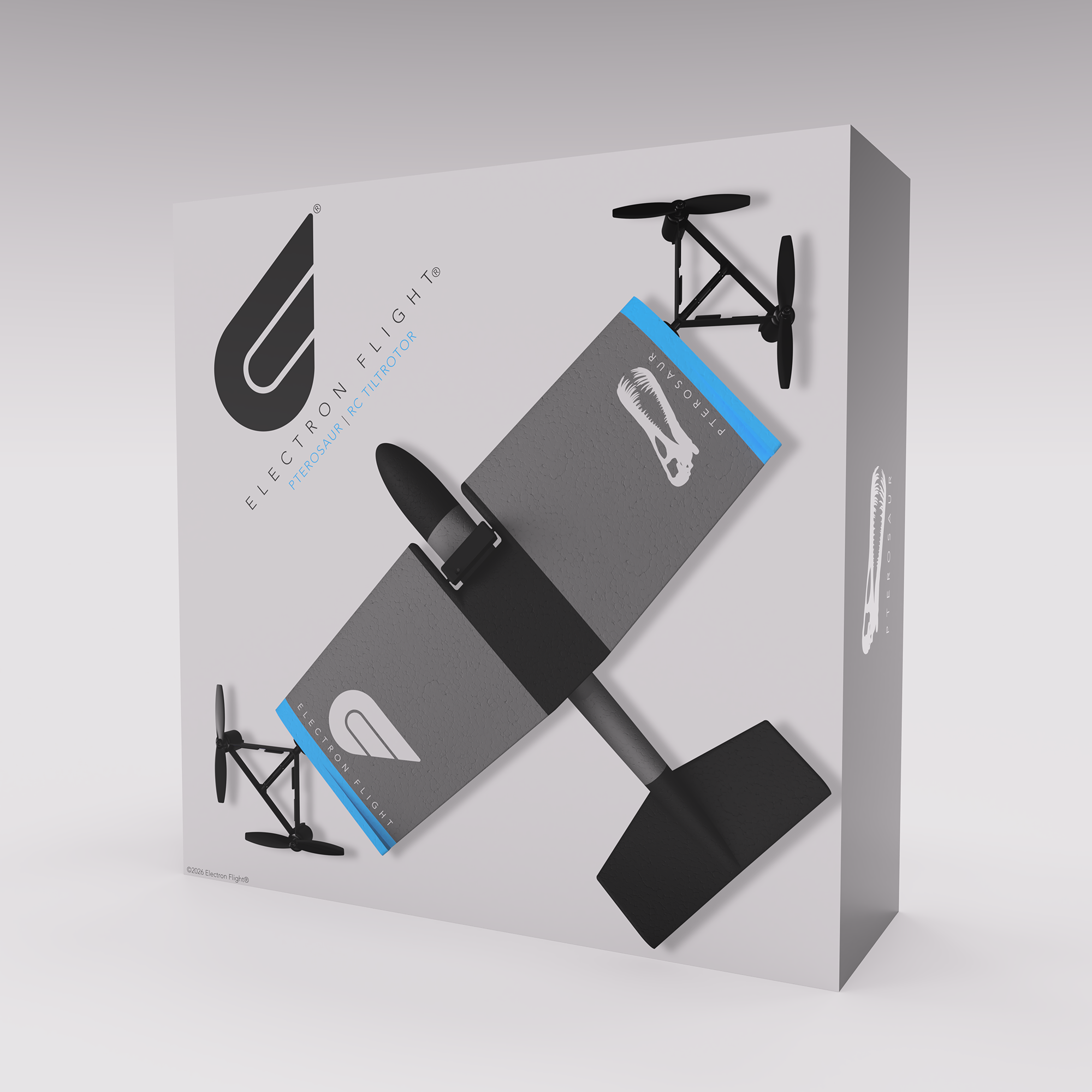 Pterosaur RC VTOL retail box, front
