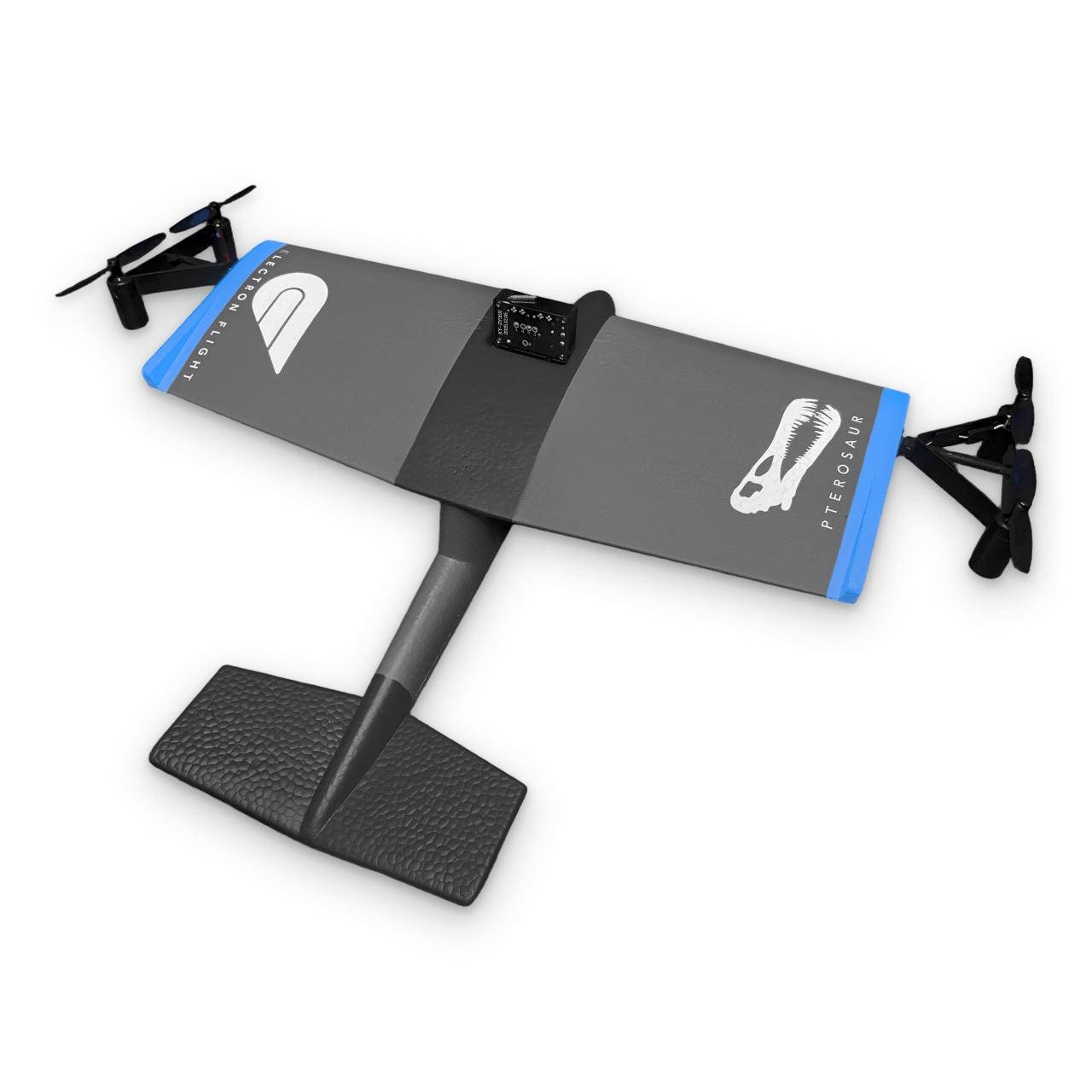 Pterosaur RC VTOL aft view.