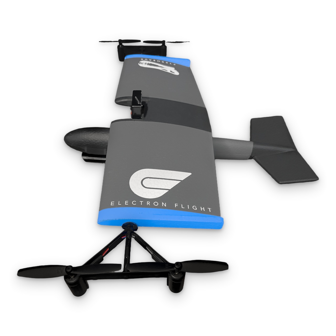 Pterosaur RC VTOL in HOVER mode.